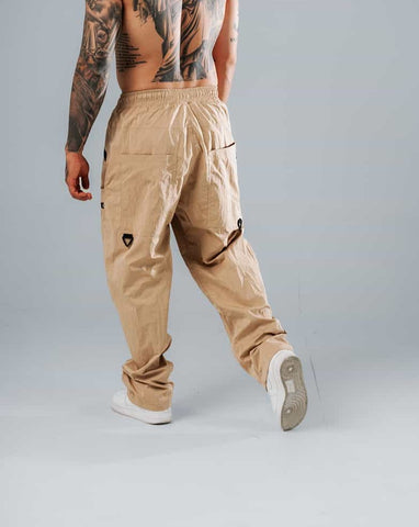 Parachute Cargo Pants - Caqui