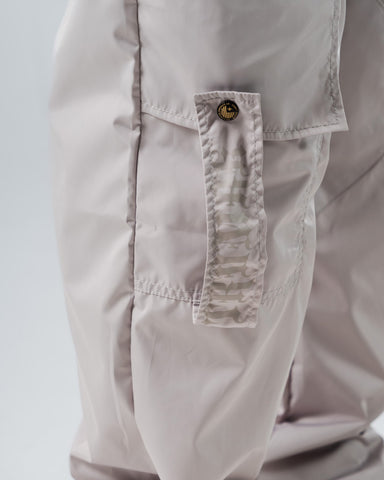 Parachute Cargo Pants Gris Con Bolsillos