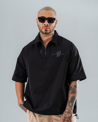 Polo Boxy Fit Shadow Black