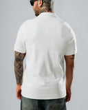 Polo Relaxed Fit Blanco