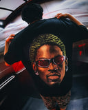 Camiseta Oversize Rodman Fade