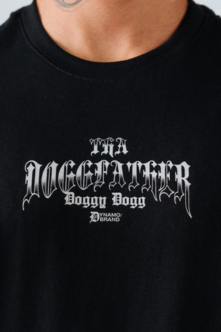 Camiseta Regular Negro Doggy