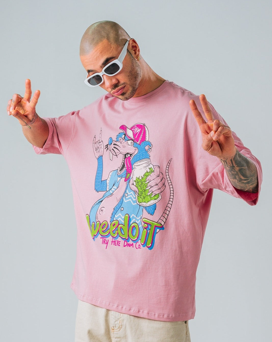 Camiseta Oversize Palo de Rosa Do It