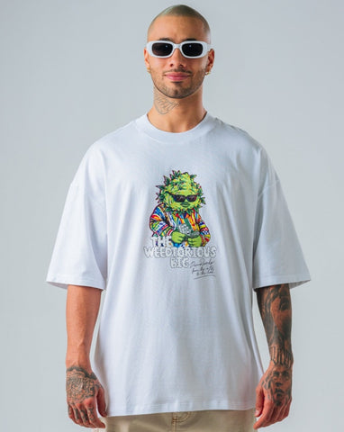 Camiseta Oversize Blanca Wedtorious