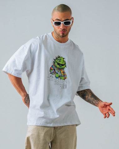 Camiseta Oversize Blanca Wedtorious
