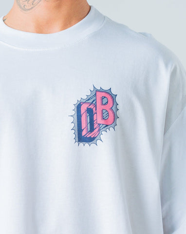 Camiseta Oversize Blanco Astronaut