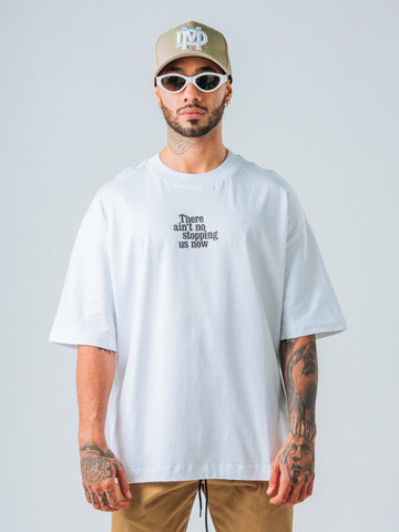 Camiseta Oversize Blanco Tour