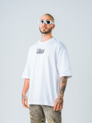 Camiseta Oversize Blanco Phanter