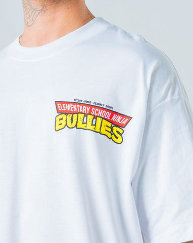 Camiseta Oversize Blanco Bullies