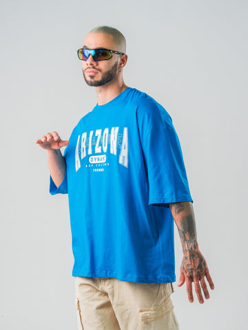 Camiseta Oversize Azul Arizona