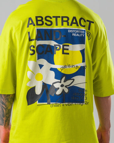 Camiseta Oversize Verde Lima Sun