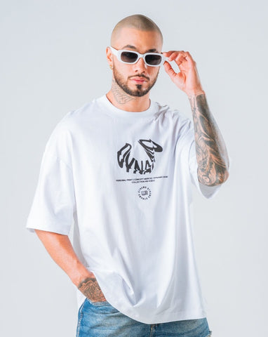 Camiseta Oversize Blanco Time
