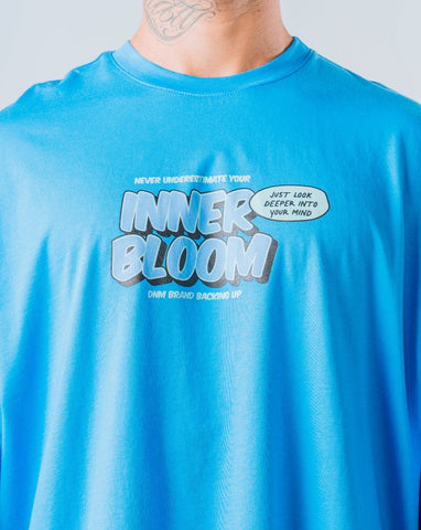 Camiseta Oversize Azul Inner