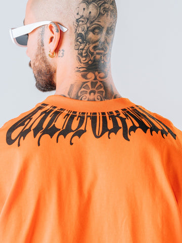 Camiseta Oversize Naranja California