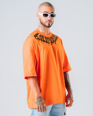 Camiseta Oversize Naranja California