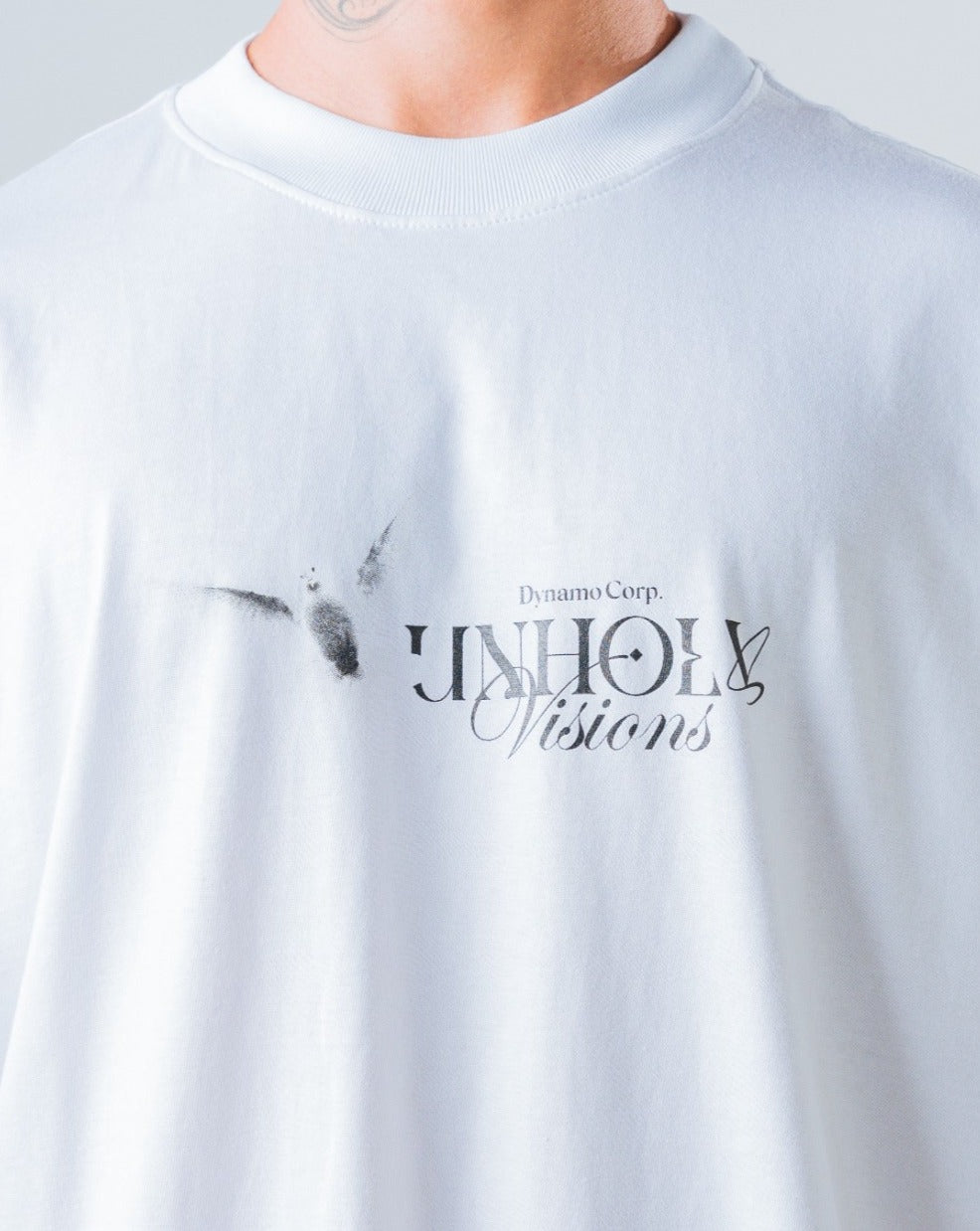 Camiseta Oversize Blanco Visions