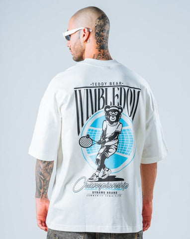 Camiseta Oversize Crudo Wimbledom