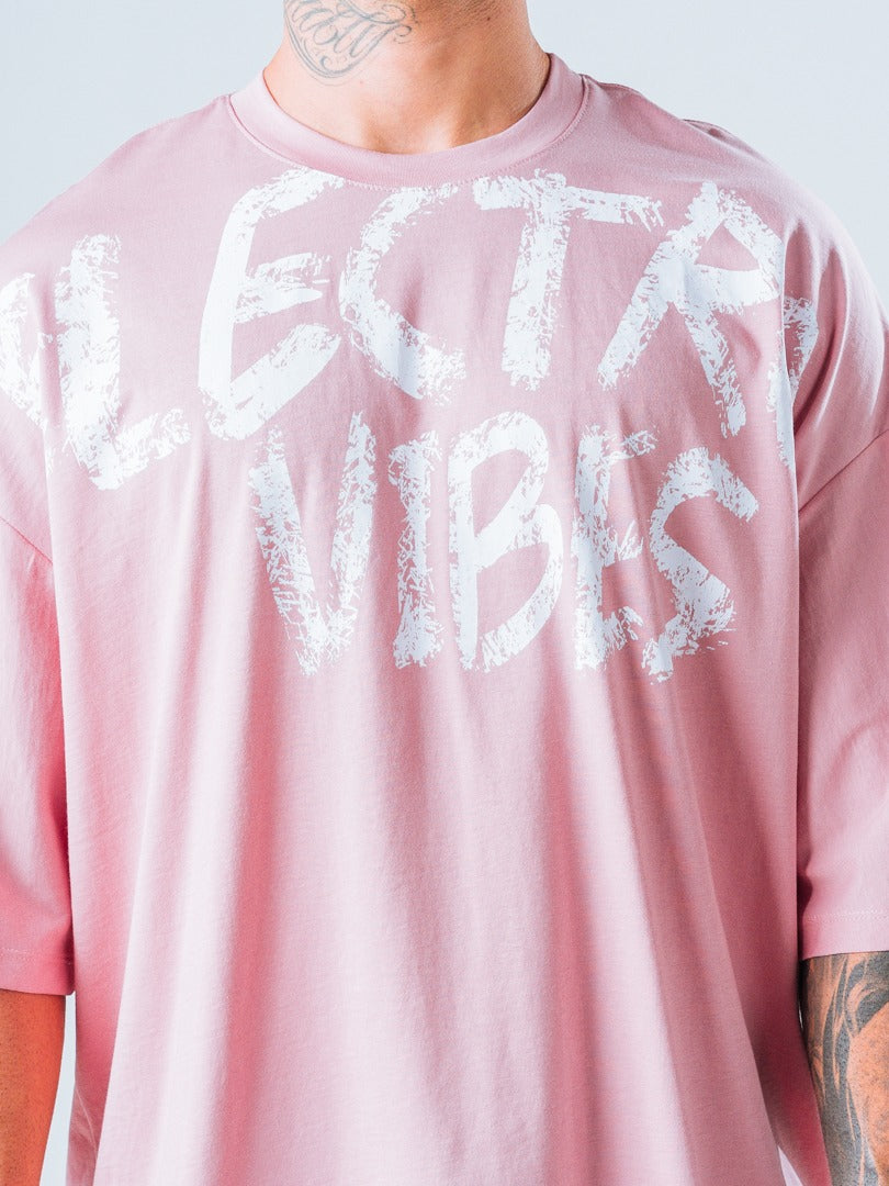 Camiseta Oversize Palo de Rosa Electro