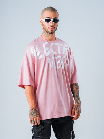 Camiseta Oversize Palo de Rosa Electro