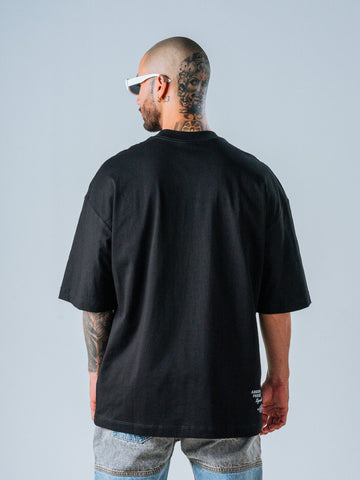 Camiseta Oversize Negro Legend
