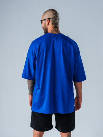 Camiseta Oversize Azul Sorrow