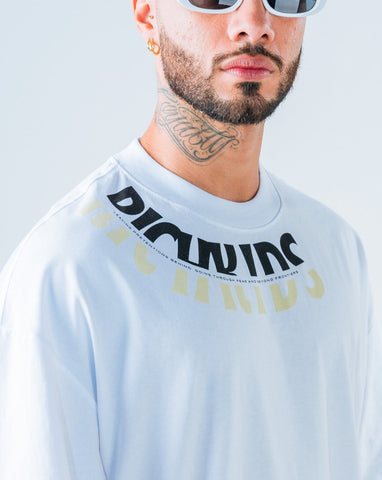 Camiseta Oversize Blanco Kids