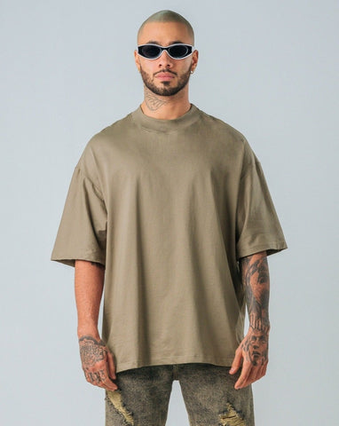 5 Camisetas Básicas Oversize Para Hombre - Wood Land