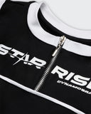 Crop Top Negro Star Rise