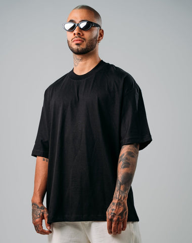 3 Camisetas Para Hombre Básicas Oversize Monochrome