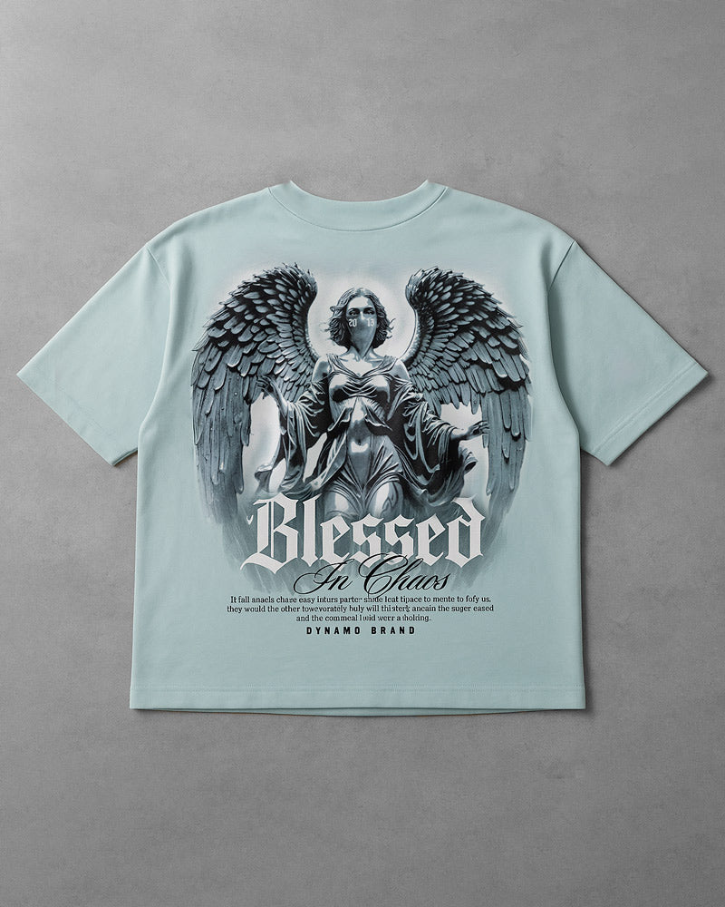 Camiseta BoxyFit Blessed in Chaos