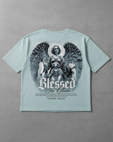 Camiseta BoxyFit Blessed in Chaos