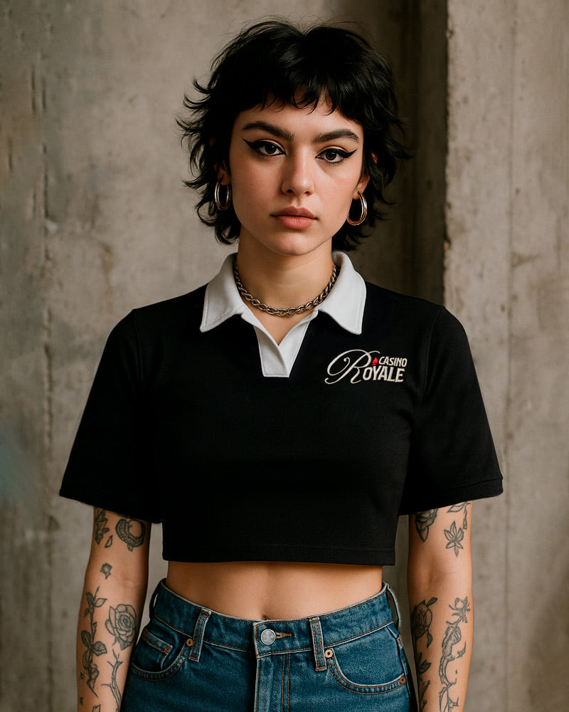 Crop Top Para Mujer Casino Royale