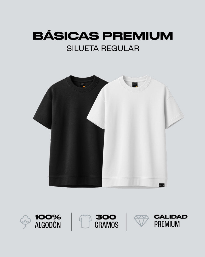 Duo Pack Básicas Regular Essential - Premium 300G