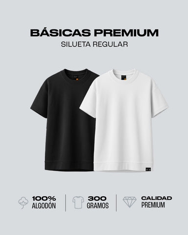 Duo Pack Básicas Regular Essential - Premium 300G