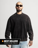 Buzo Regular Desgastado Dark