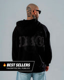 Hoodie Oversize Negro DRK