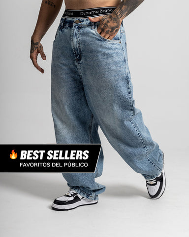 Jean Baggy Básico Streetwear