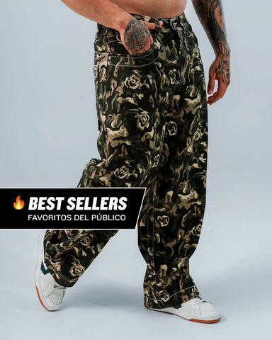 Jeans Baggy Camuflado - Edición Born Again