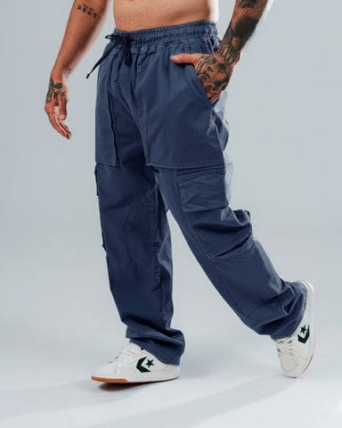 Jogger Gris Oscruo Cargo
